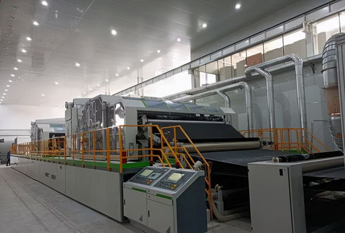 国内首条3.8米高速高杂高效智能水刺法非织造布生产线投产